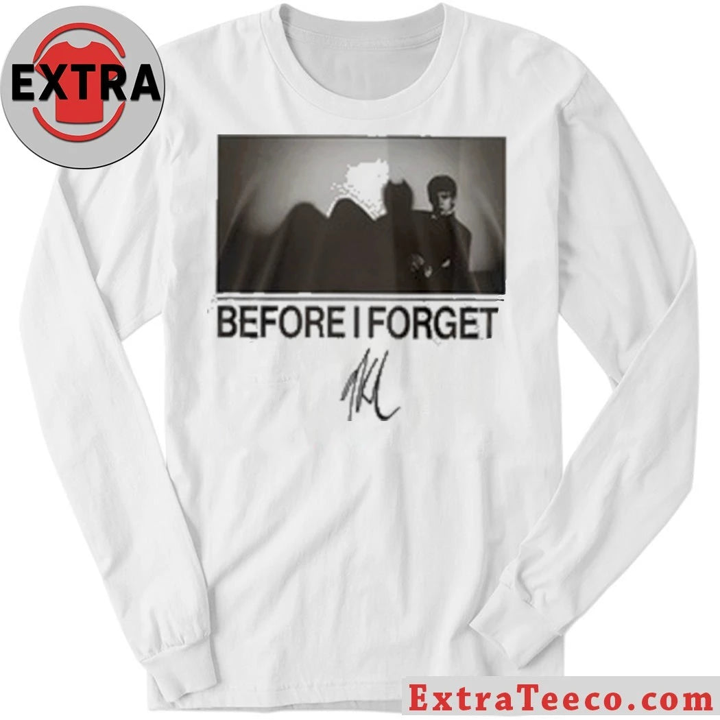 Official Before I Forget A Perfect World Tour The Kid Laroi Special Signature T-shirt