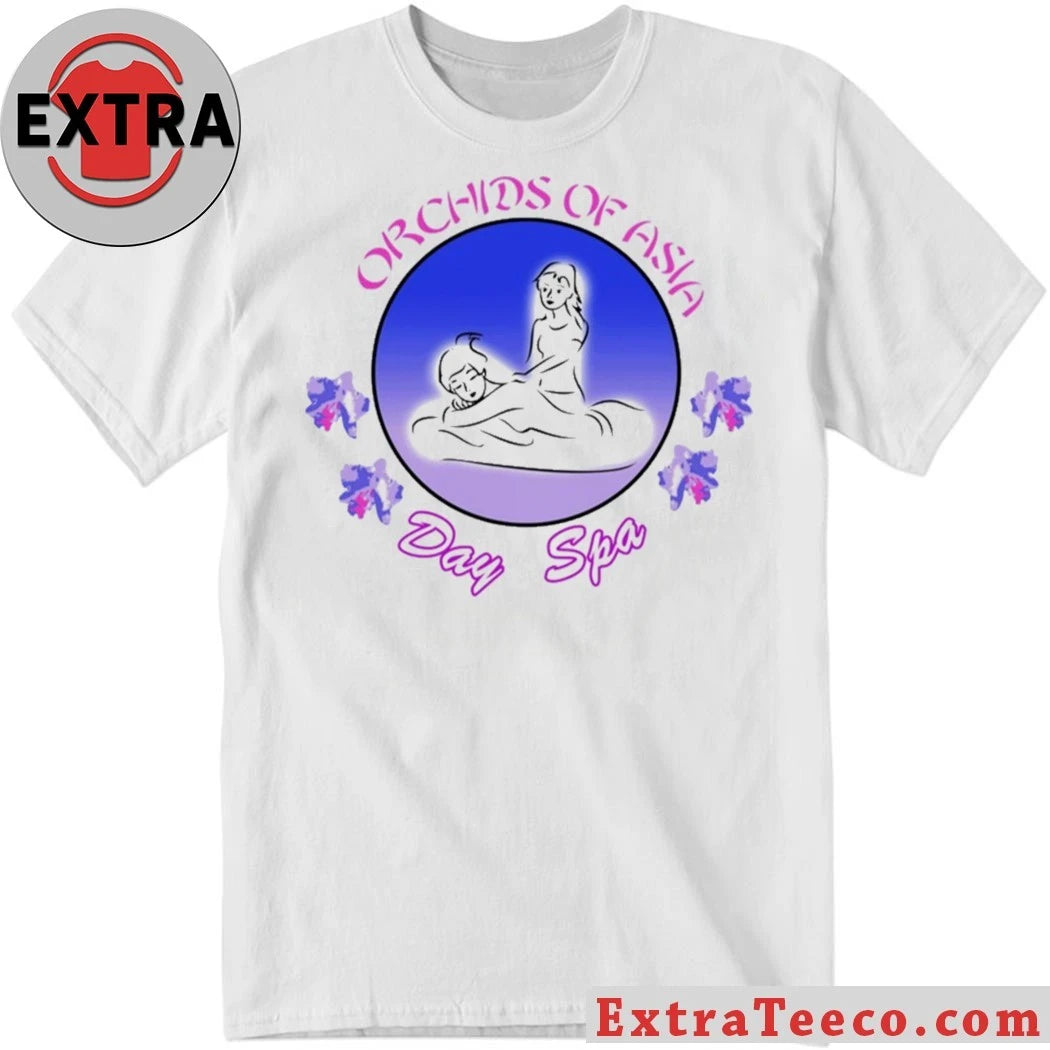 Official Bill Belichick’s Girlfriend Wears Orchids of Asia Day Spa &amp; Massage Shirt