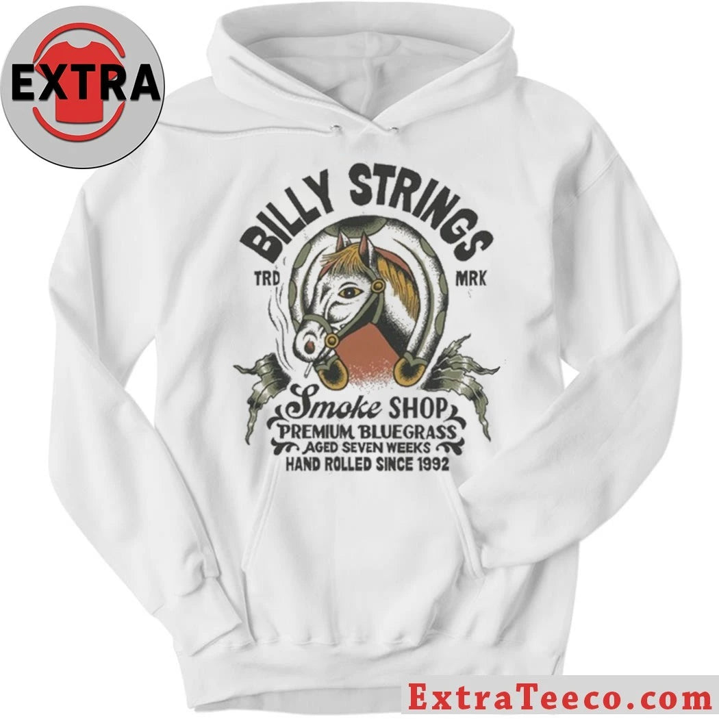 Official Billy Strings 2026 Winter Tour Smoke Shop Shirt