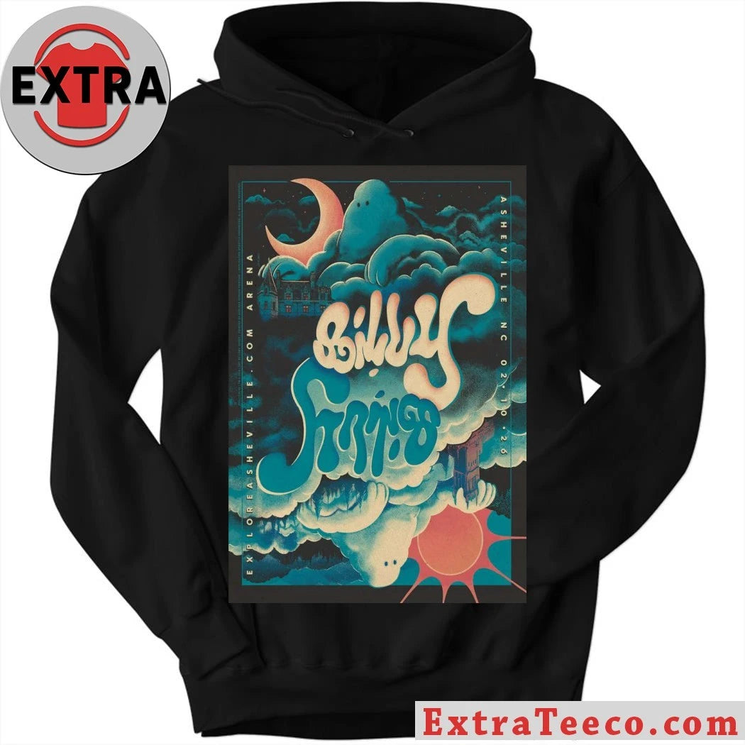 Official Billy Strings Asheville, NC On Feb 10, 2026 Event Poster T-Shirt