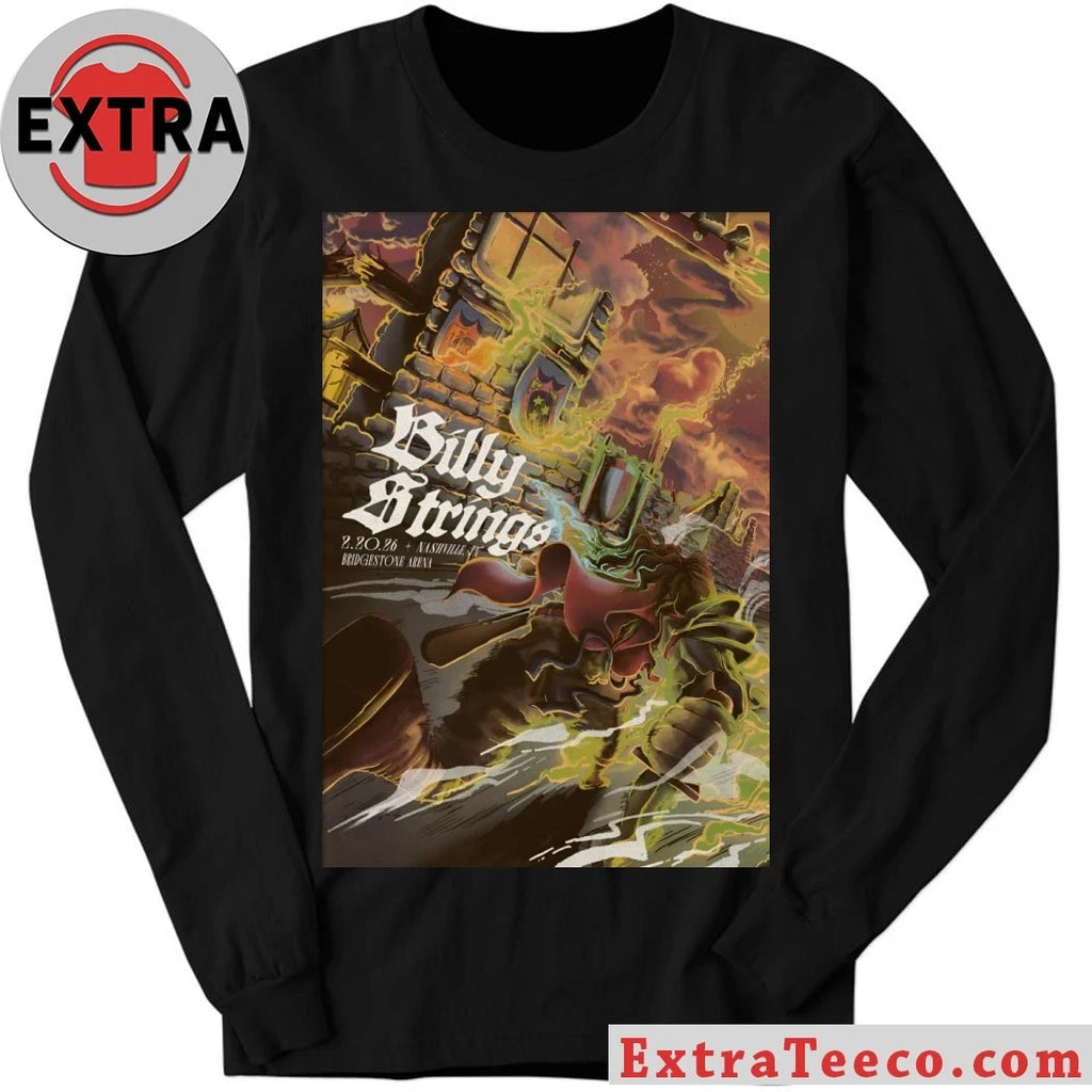 Official Billy Strings Feb 20 2026 Nashville TN Poster Shirt
