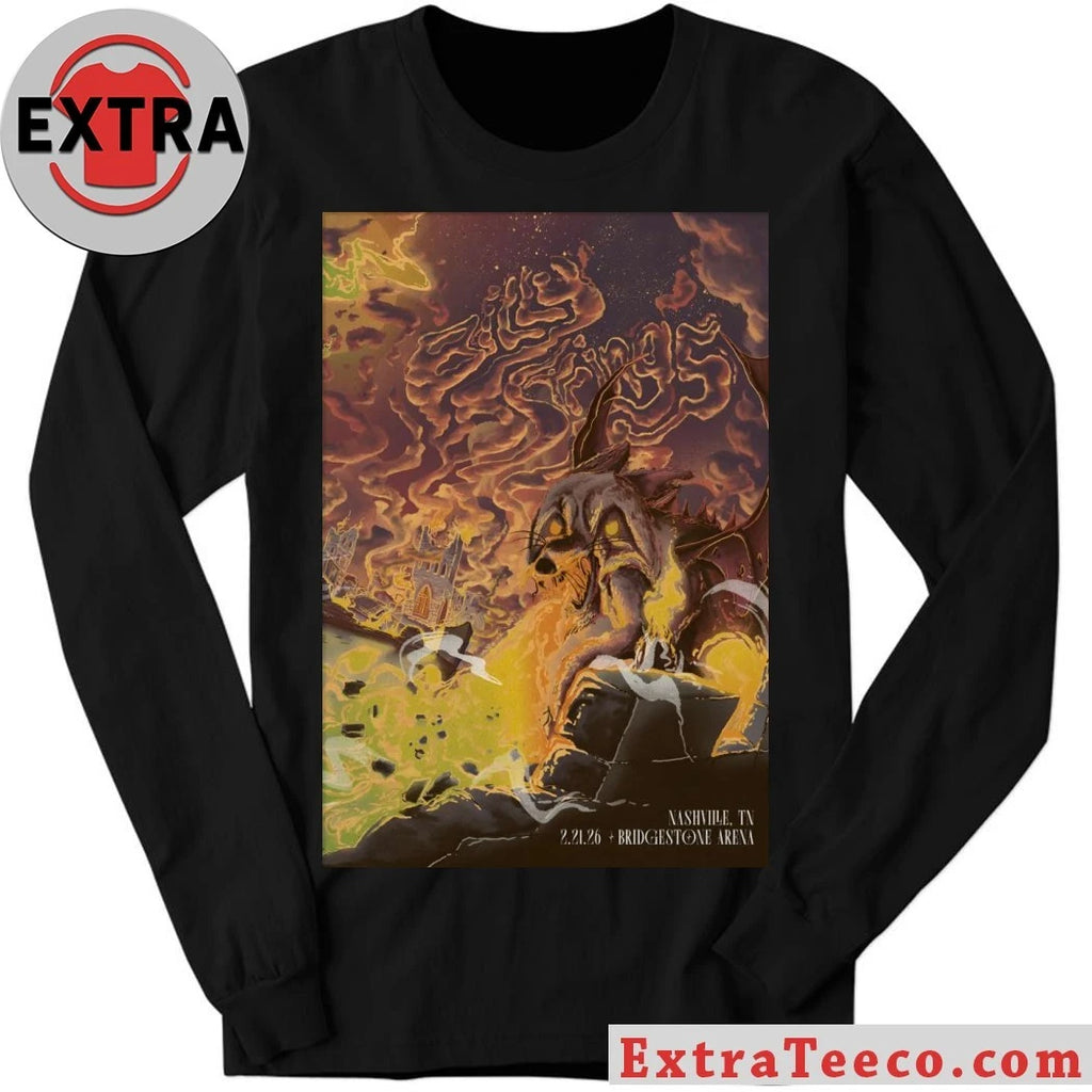Official Billy Strings Nashville TN Feb 21 2026 Poster Shirt