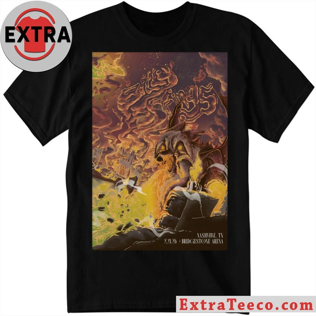 Official Billy Strings Nashville TN Feb 21 2026 Poster Shirt
