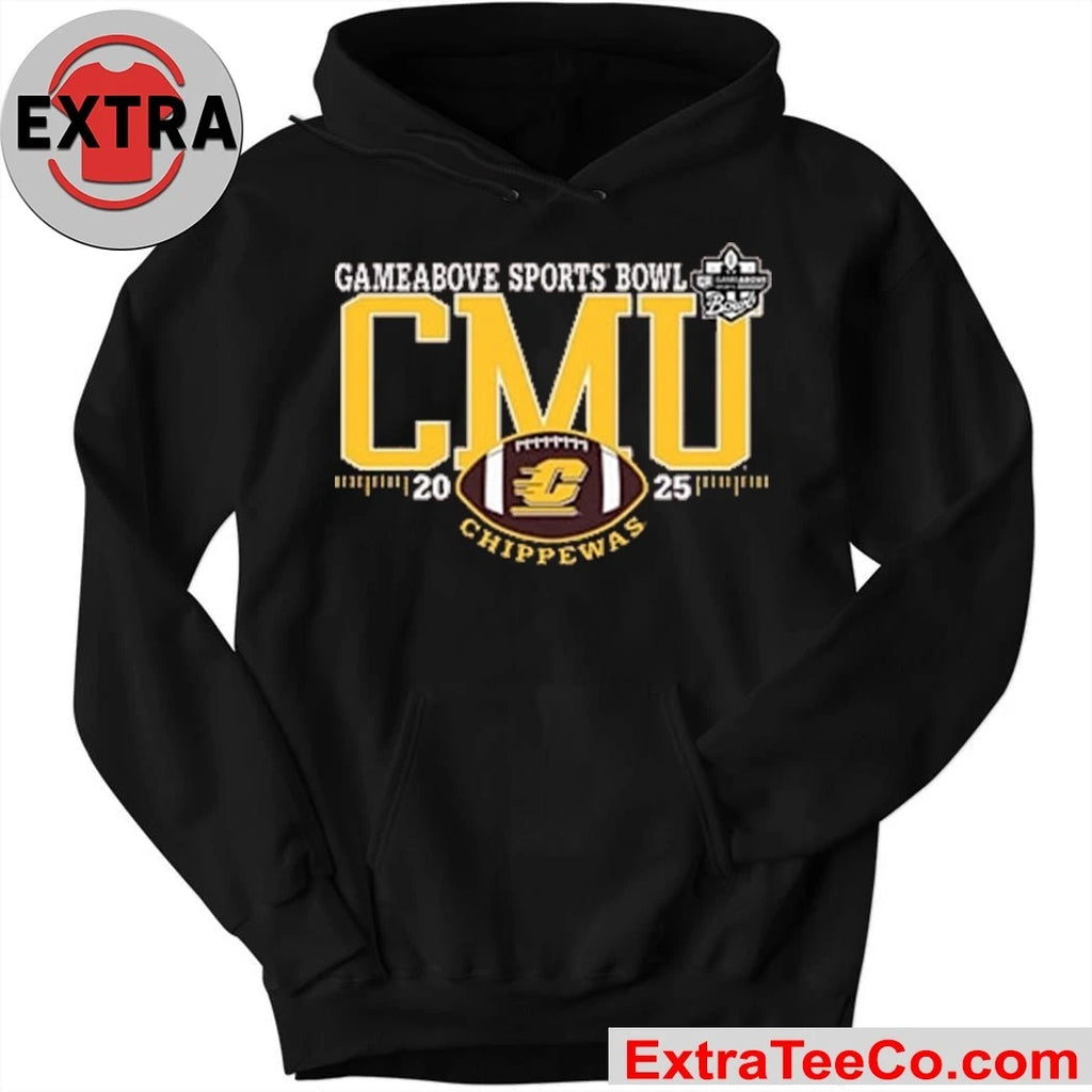 Official Blue 84 Central Michigan Chippewas Maroon 2025 GameAbove Shirt