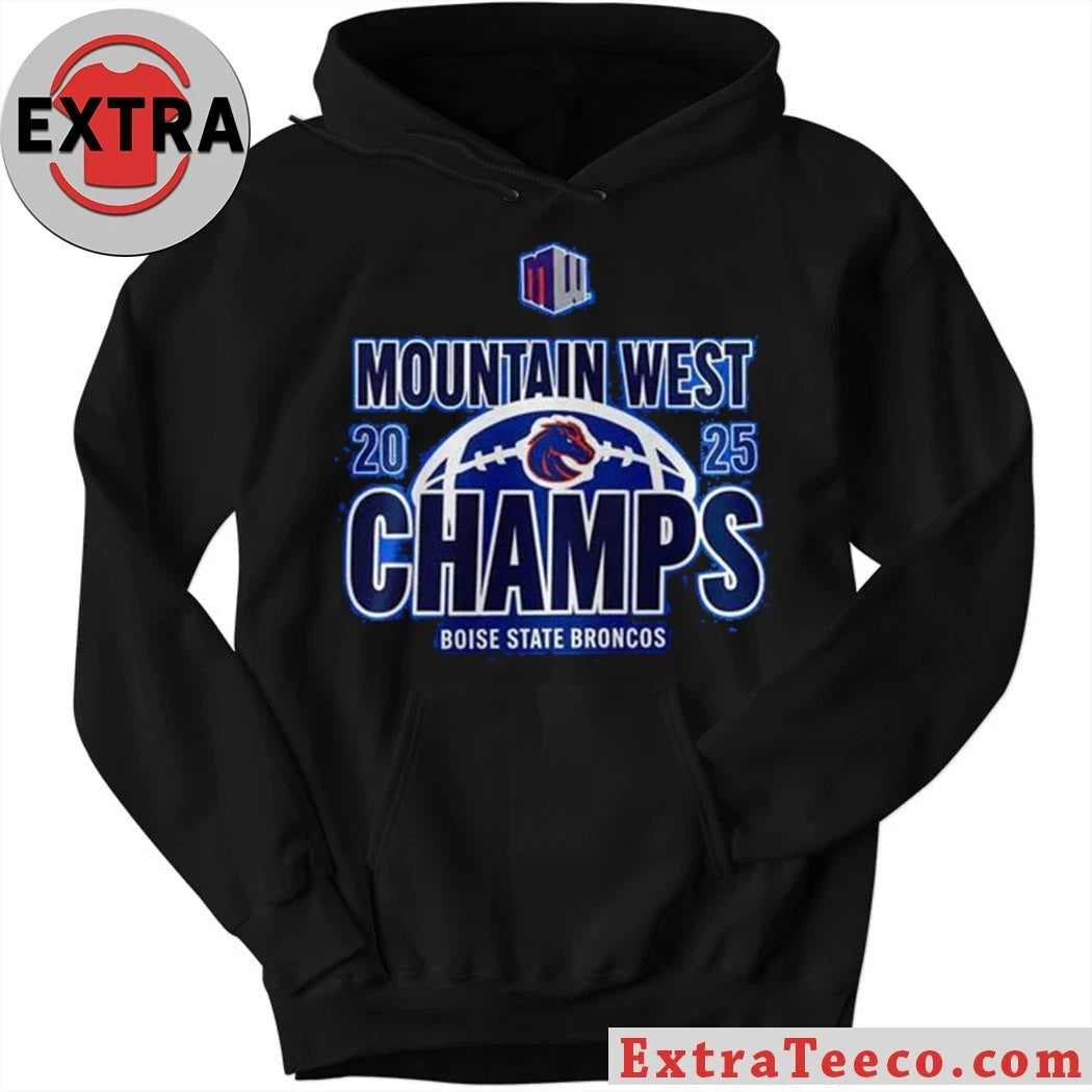 Official Boise State Broncos Mountain West Champs 2025 Shirt