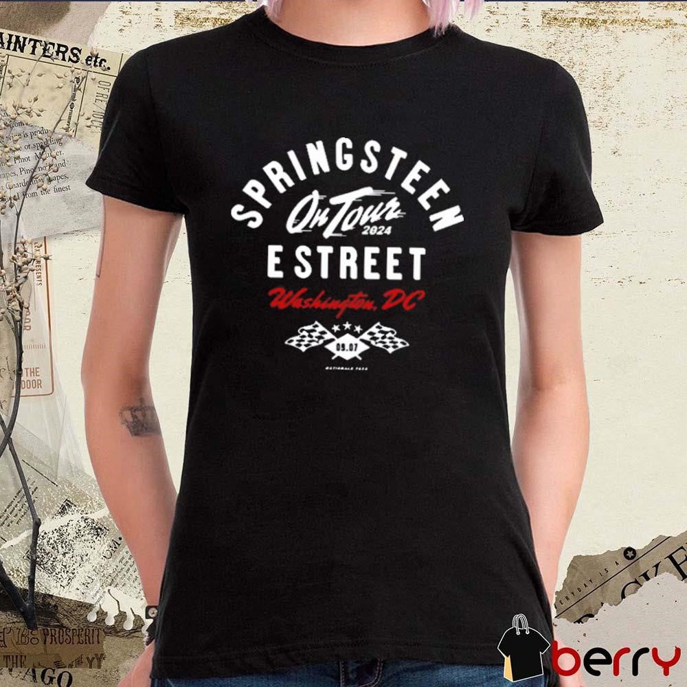 Bruce Springsteen And E Street Band Tour In Washington DC On Sept 7 2024 t-shirt