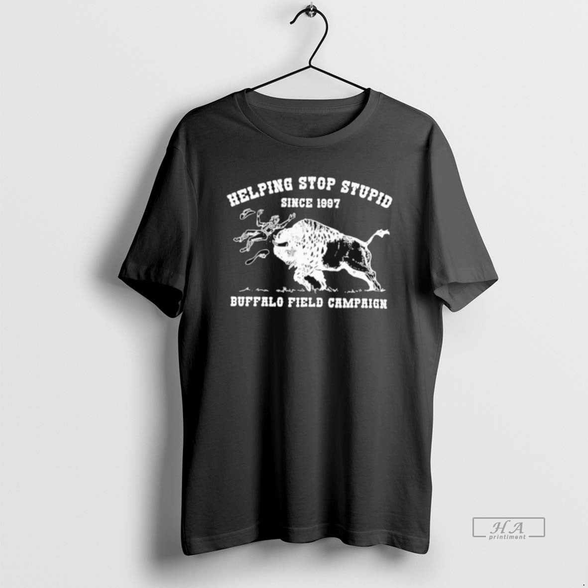 Official Buffalo Field Campaign Helping Stop Stupid Since 1977 T-Shirts, Hoodie, Sweatshirt | PodTeesHub.com