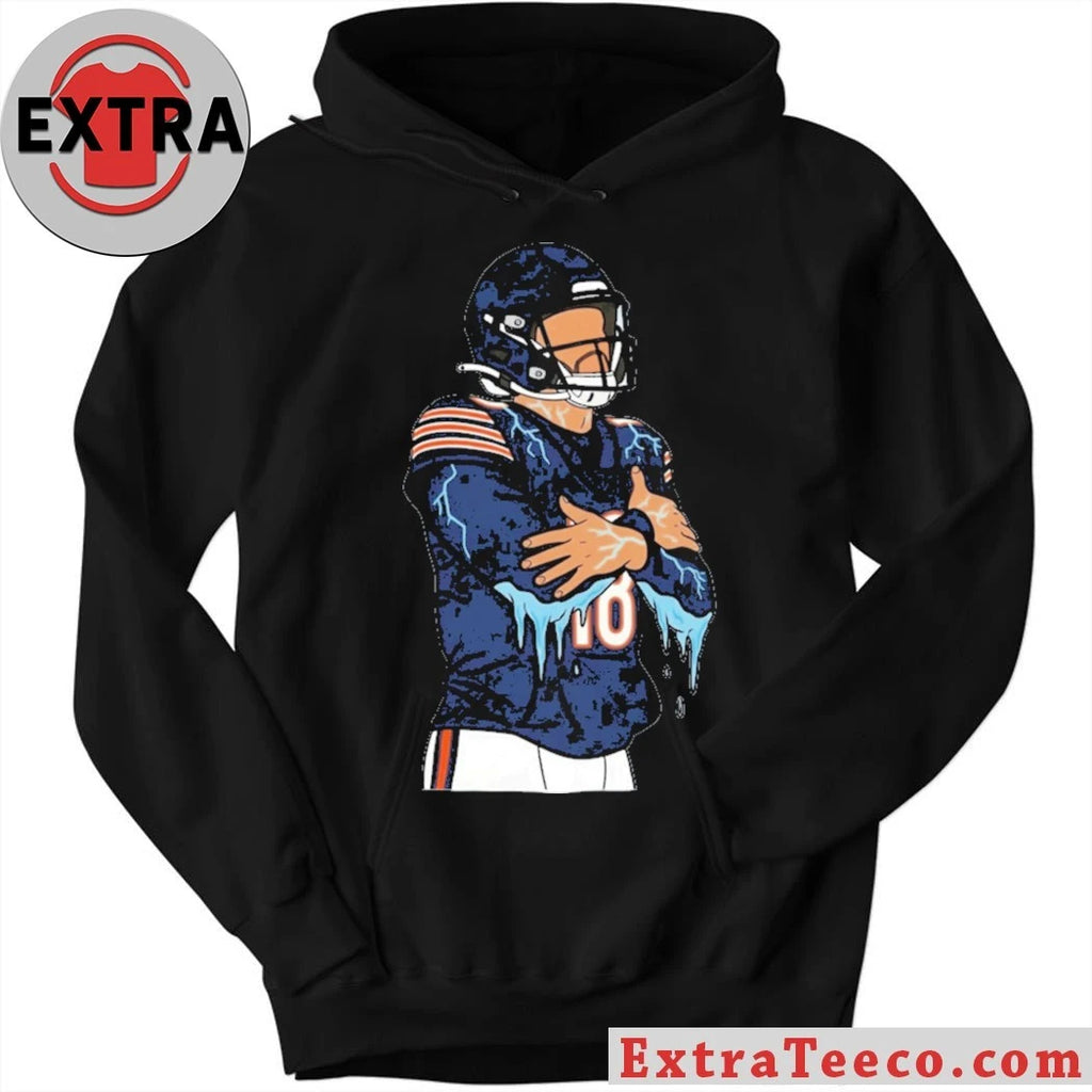 Official Caleb Williams Iceman Chicago Football Cold #18 Fan Shirt