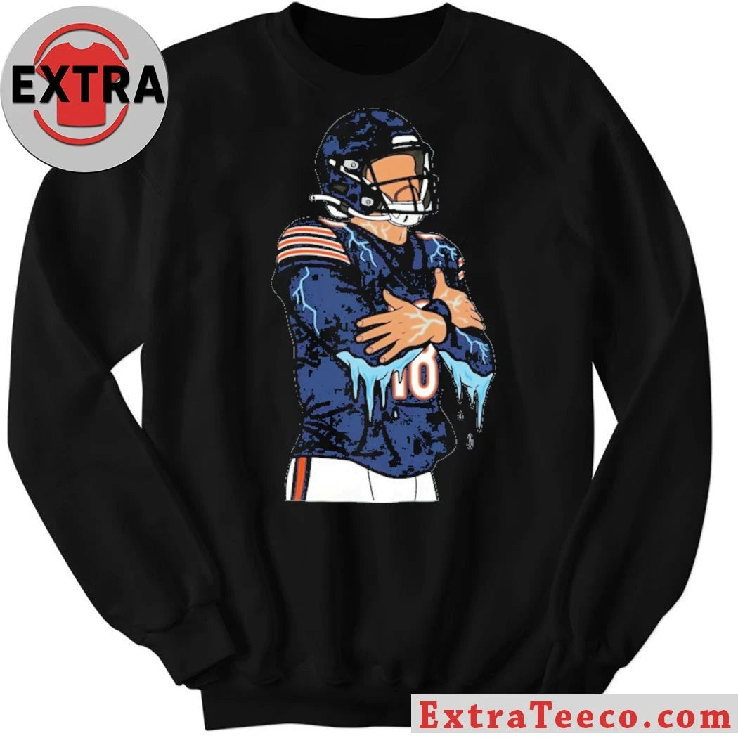 Official Caleb Williams Iceman Chicago Football Cold #18 Fan Shirt