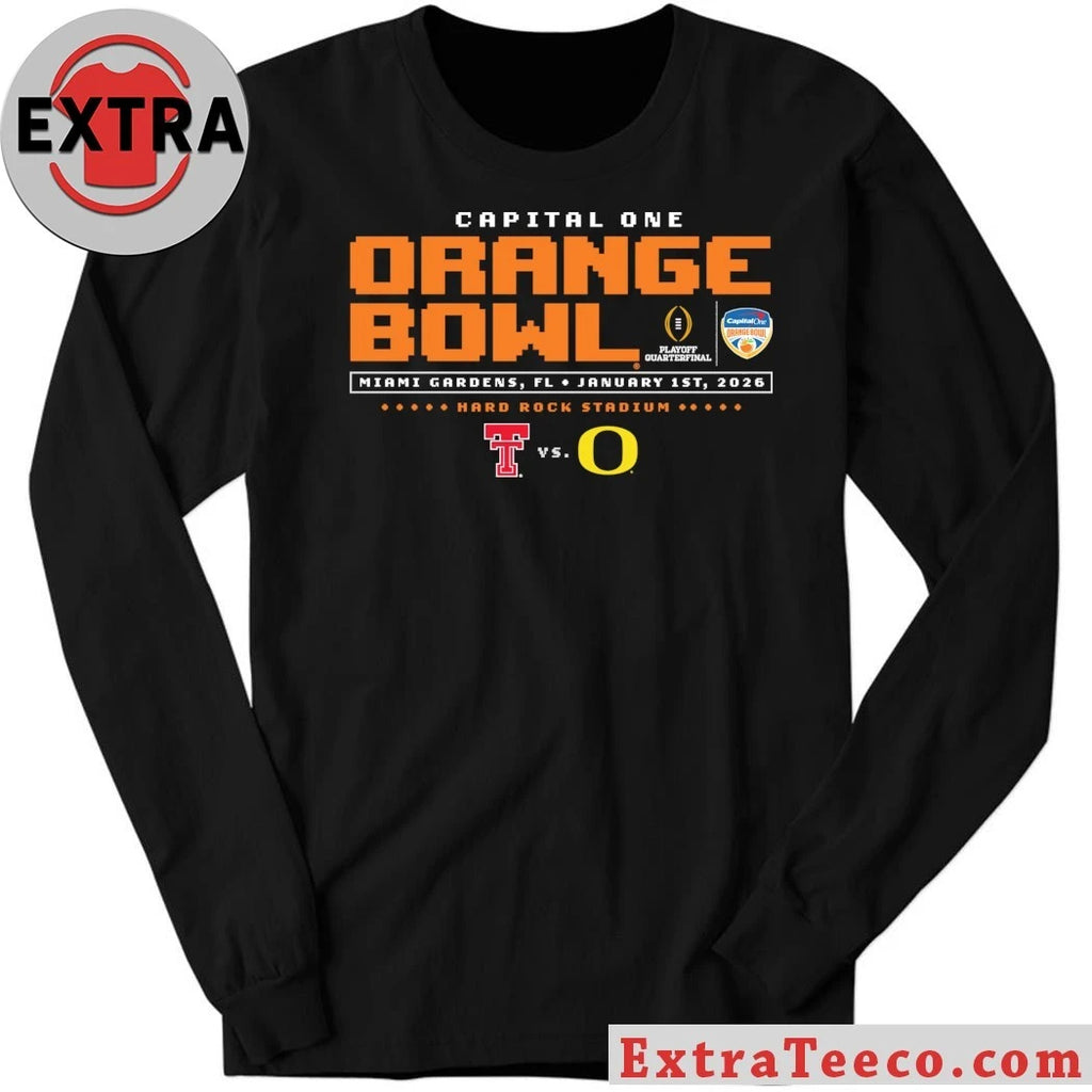 Official Capital One Orange Bowl college football game Hard Rock Stadium, Miami Gardens, Florida January 1, 2026 Shirt