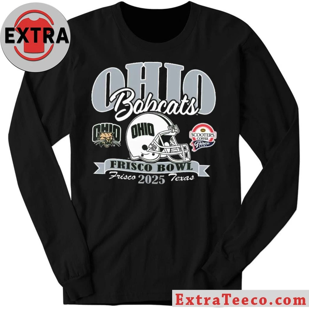 Official Celebrating the Ohio Bobcats’ 17-10 victory in the 2025 Frisco Bowl on December 23, 2025, at the Ford Center at The Star in Frisco, Texas Shirt