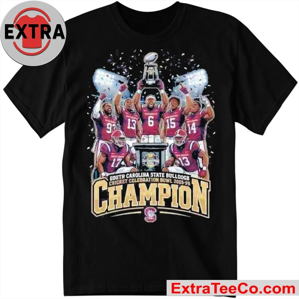 Official Celebrating the South Carolina State Bulldogs’ Celebration Bowl championship Shirt