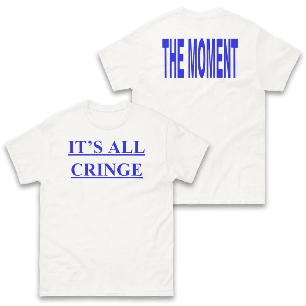 Official Charli XCX It’s All Cringe The Moment Two Sided Shirt