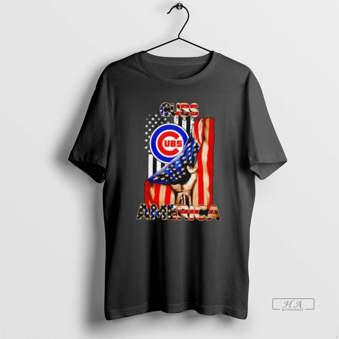 Official Chicago Cubs Usa Flag Independence Day T-Shirts, Hoodie, Sweatshirt | PodTeesHub.com