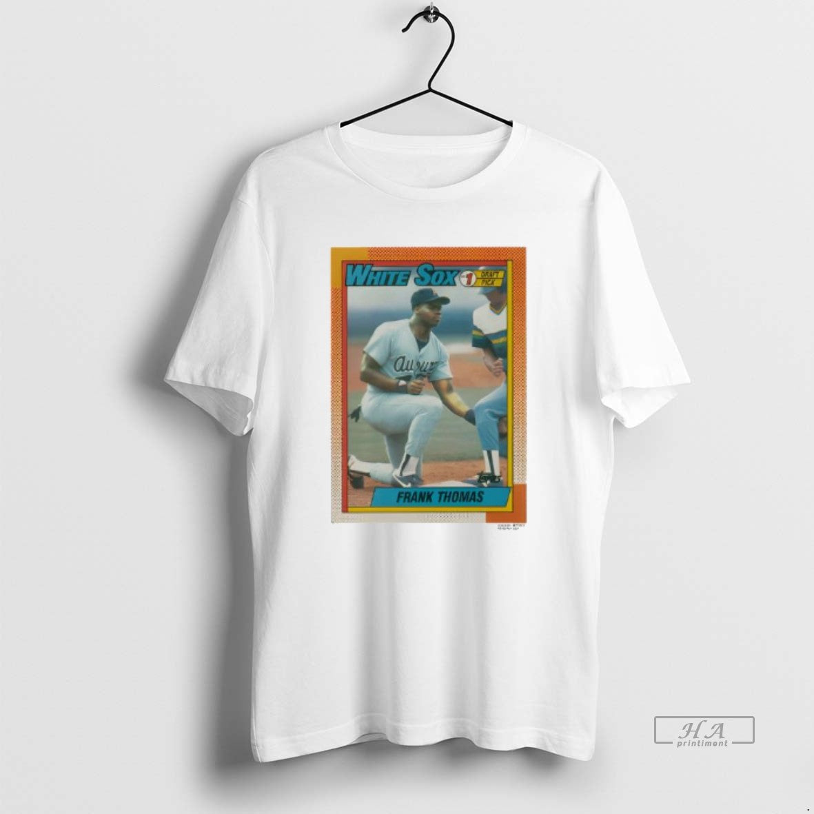 Official Chicago White Sox Frank Thomas 1990 Topps Baseball Rookie T-Shirts, Hoodie, Sweatshirt | PodTeesHub.com