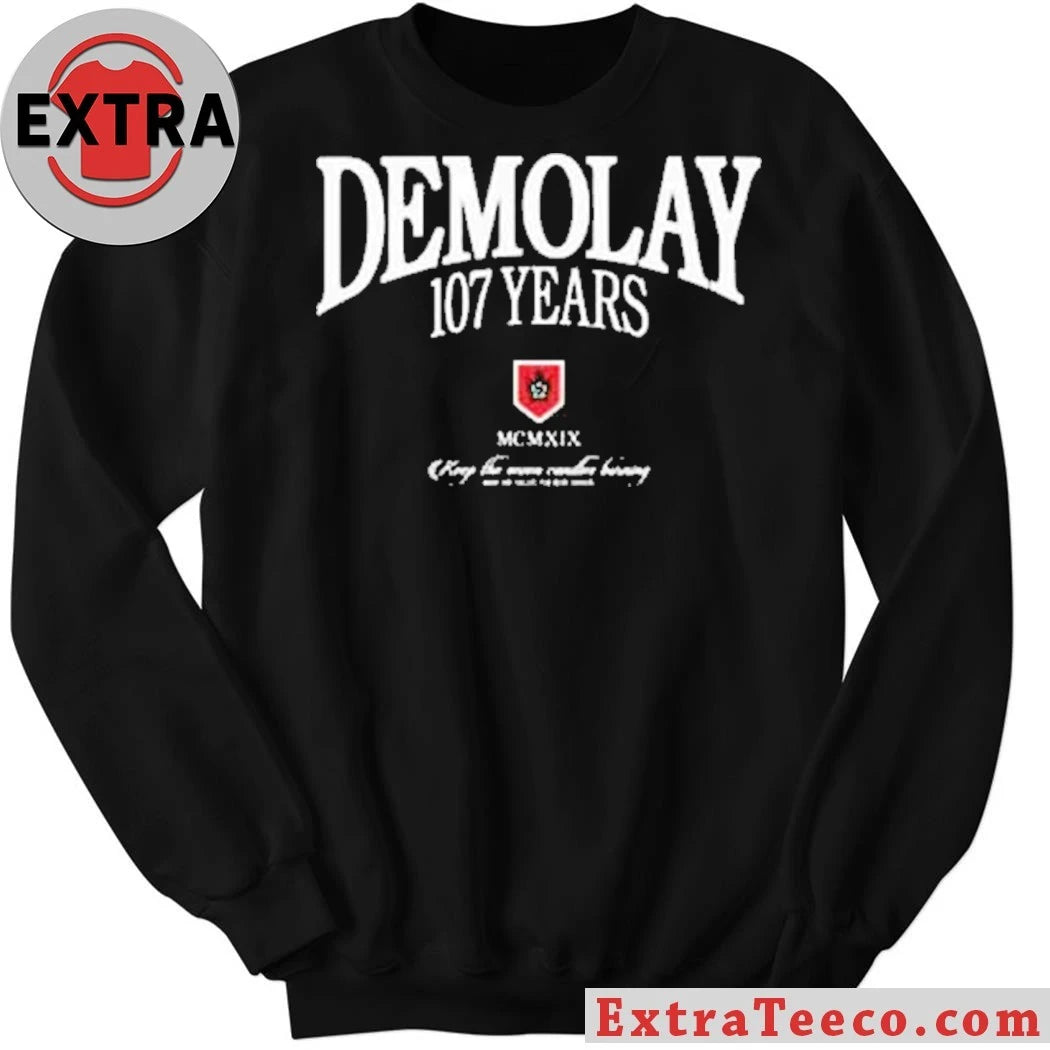 Official Chrome Hearts DeMolay International 107 Years Heritage T-shirt