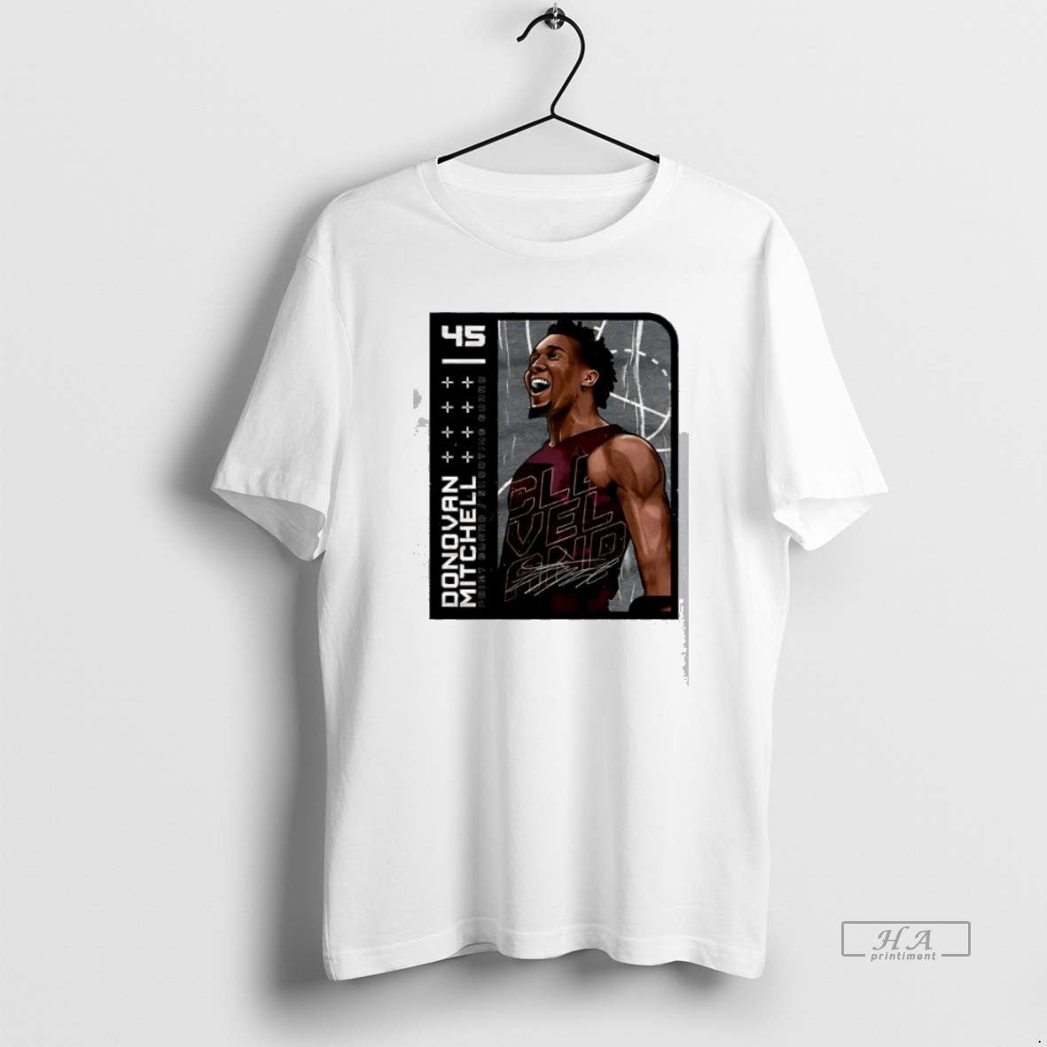 Official Cleveland Cavaliers Donovan Mitchell 45 Card T-Shirts, Hoodie, Sweatshirt | PodTeesHub.com