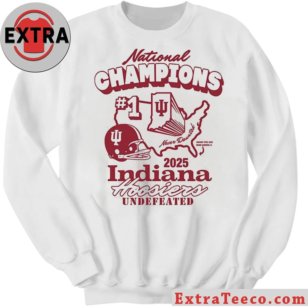 Official College Football Playoff 2026 Something Inked Indiana National Champions Retro T-Shirt