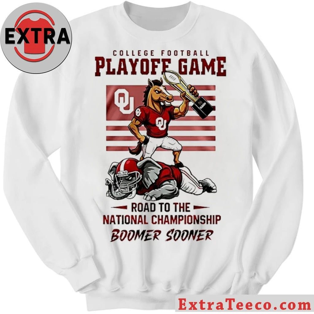 Official College Football Playoff Game Road To The National Championship Boomer Sooner Shirt