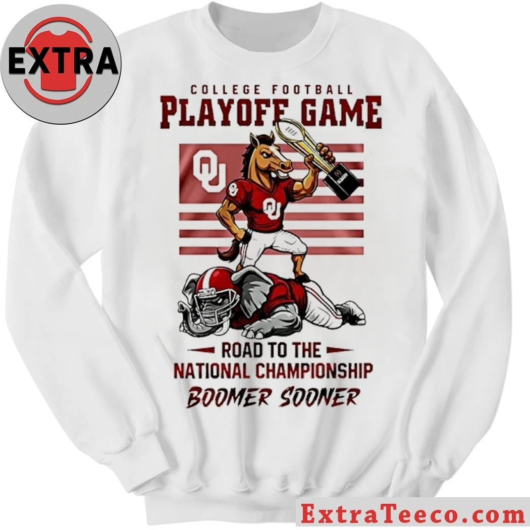Official College Football Playoff Game Road To The National Championship Boomer Sooner Shirt