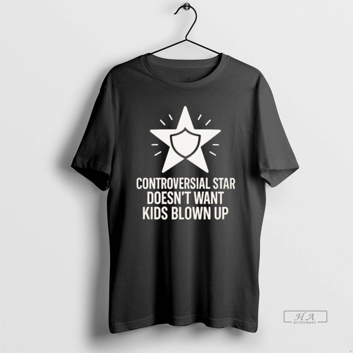 Official Controversial Star Doesnt Want Kids Blown Up T-Shirts, Hoodie, Sweatshirt | PodTeesHub.com