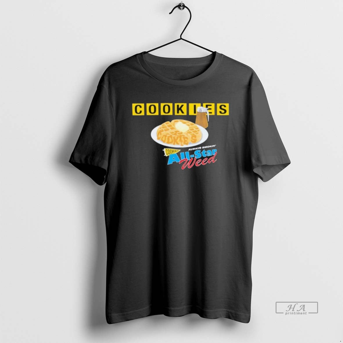 Official Cookies All Star Weed Always Smokin T-Shirts, Hoodie, Sweatshirt | PodTeesHub.com