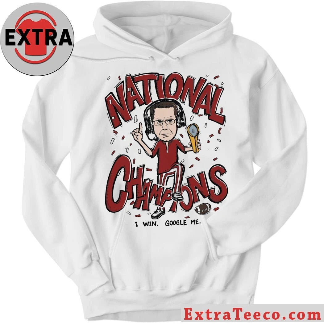 Official Curt Cignetti IN Coach National Champions I Win Google Me Shirt