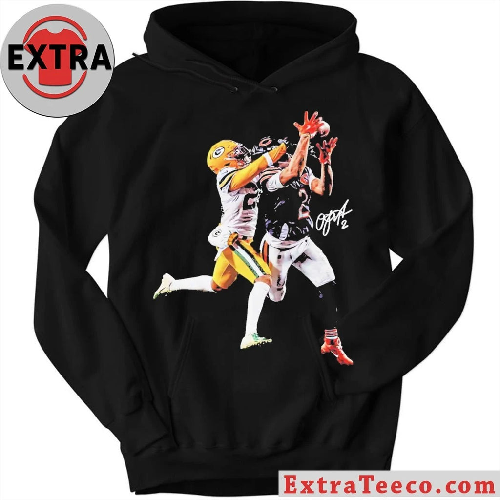 Official DJ Moore Game-Winning TD Signature Shirt
