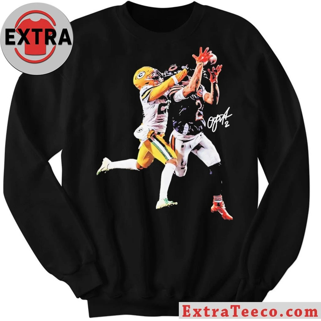 Official DJ Moore Game-Winning TD Signature Shirt