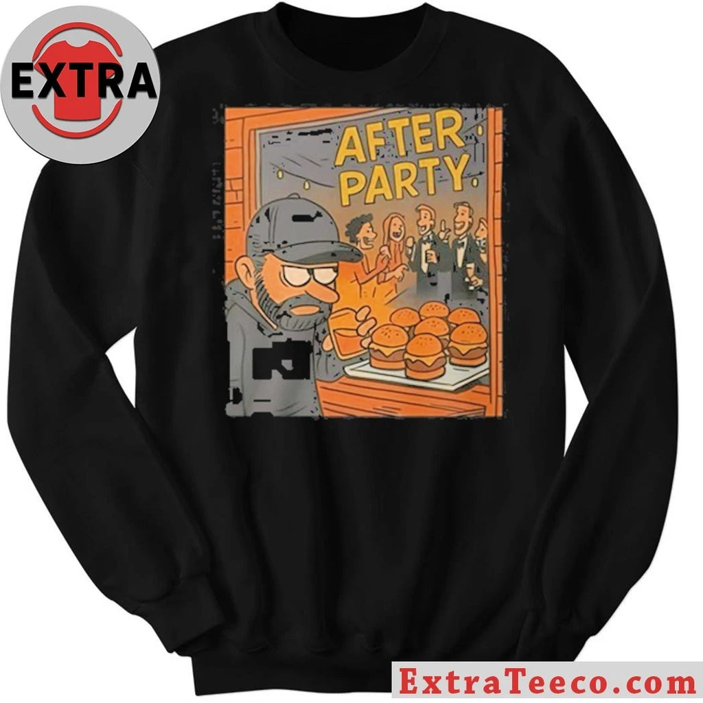 Official Dax Harwood Wearing After Party Burger Shirt