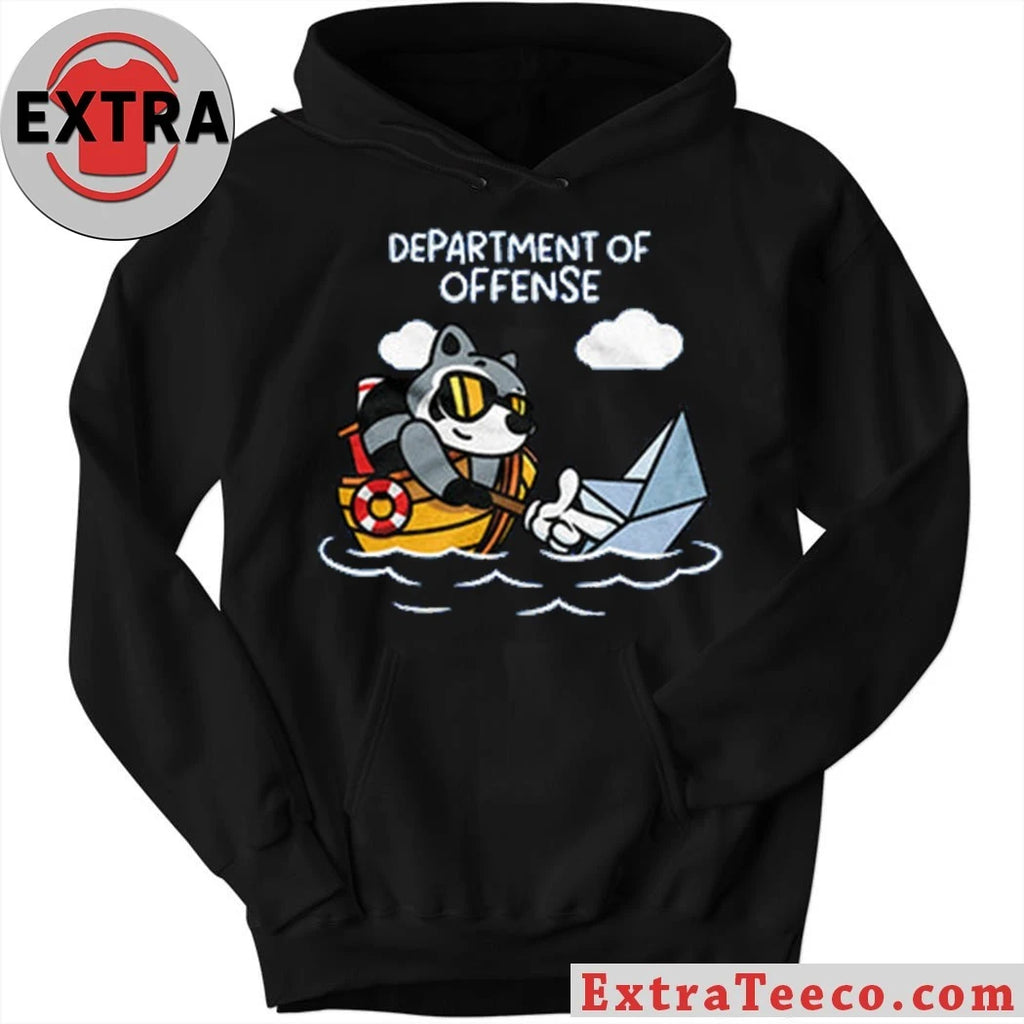 Official Department of Offense Raccoon Shirt