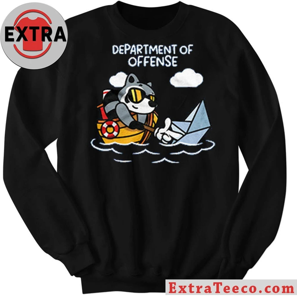 Official Department of Offense Raccoon Shirt