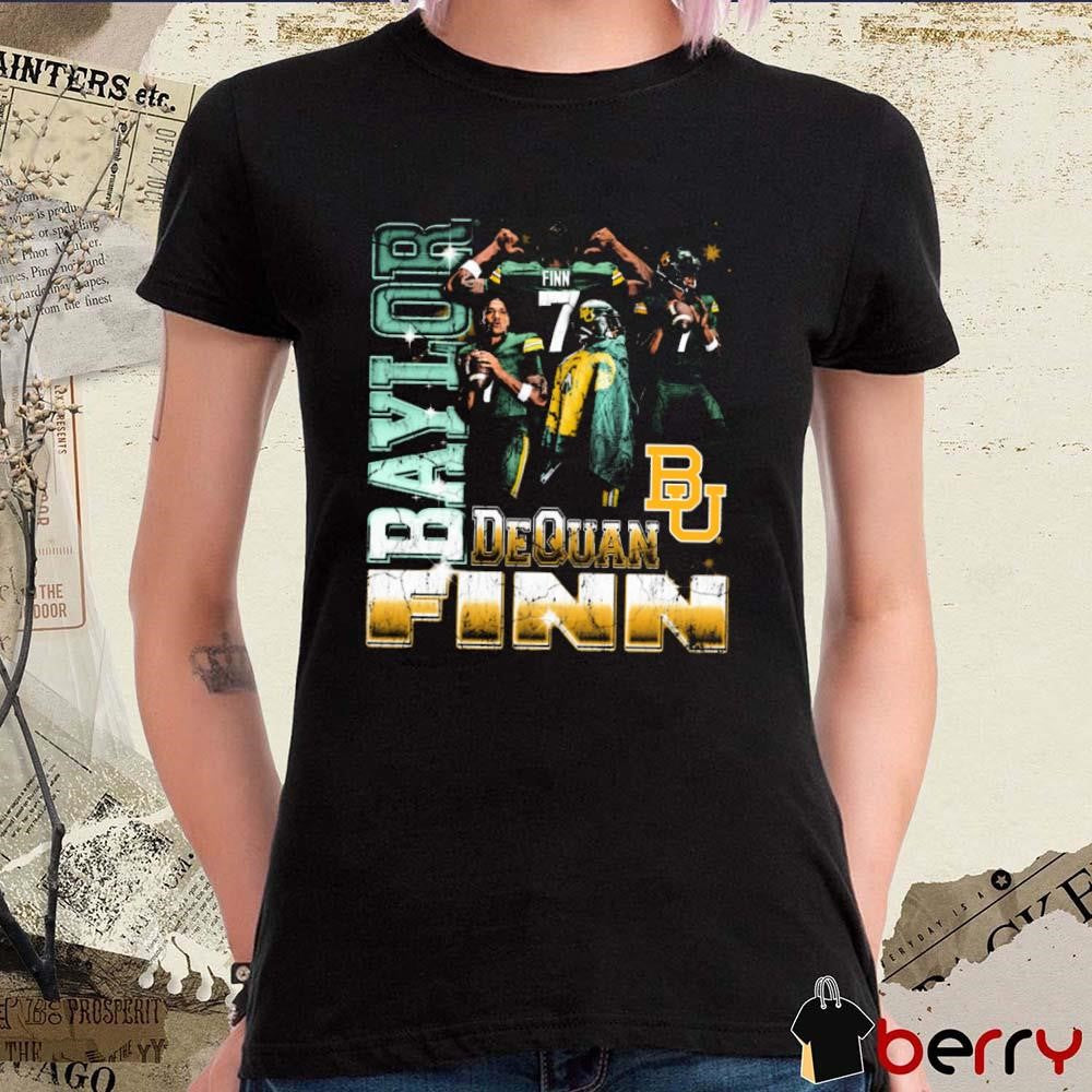 Dequan Finn Baylor Bears Vintage Graphic t-shirt