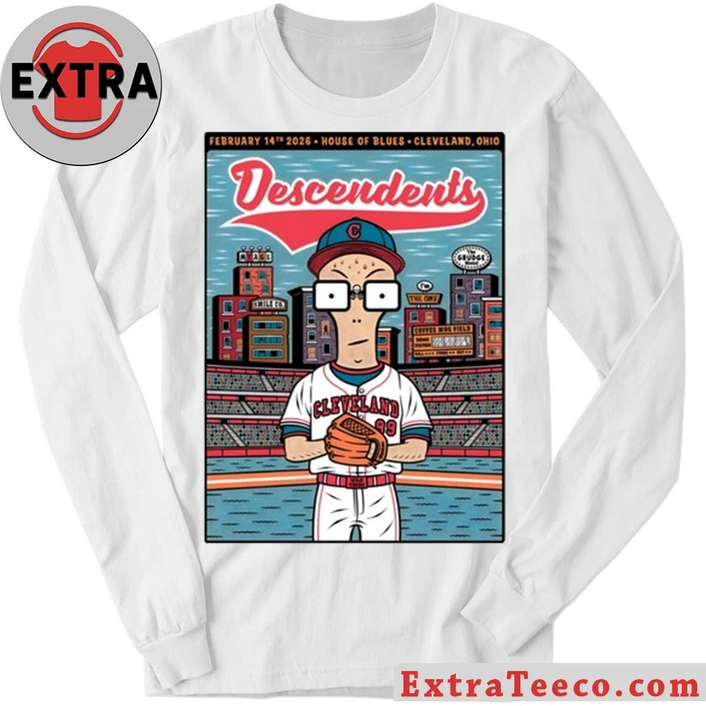 Official Descendents In Cleveland OH On Feb 14 2026 Shirt