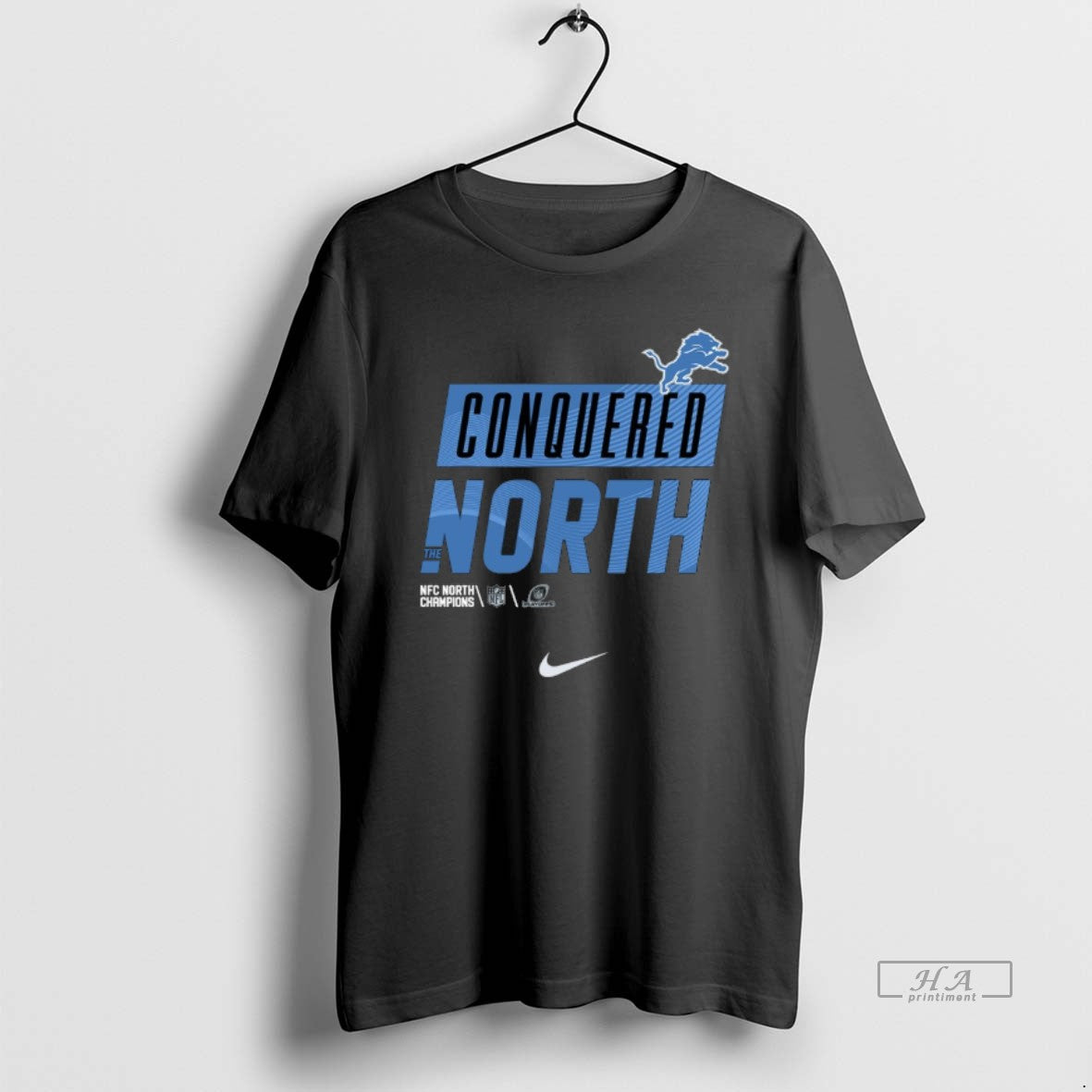 Official Detroit Lions Nfc North Division Champions T-Shirts, Hoodie, Sweatshirt | PodTeesHub.com