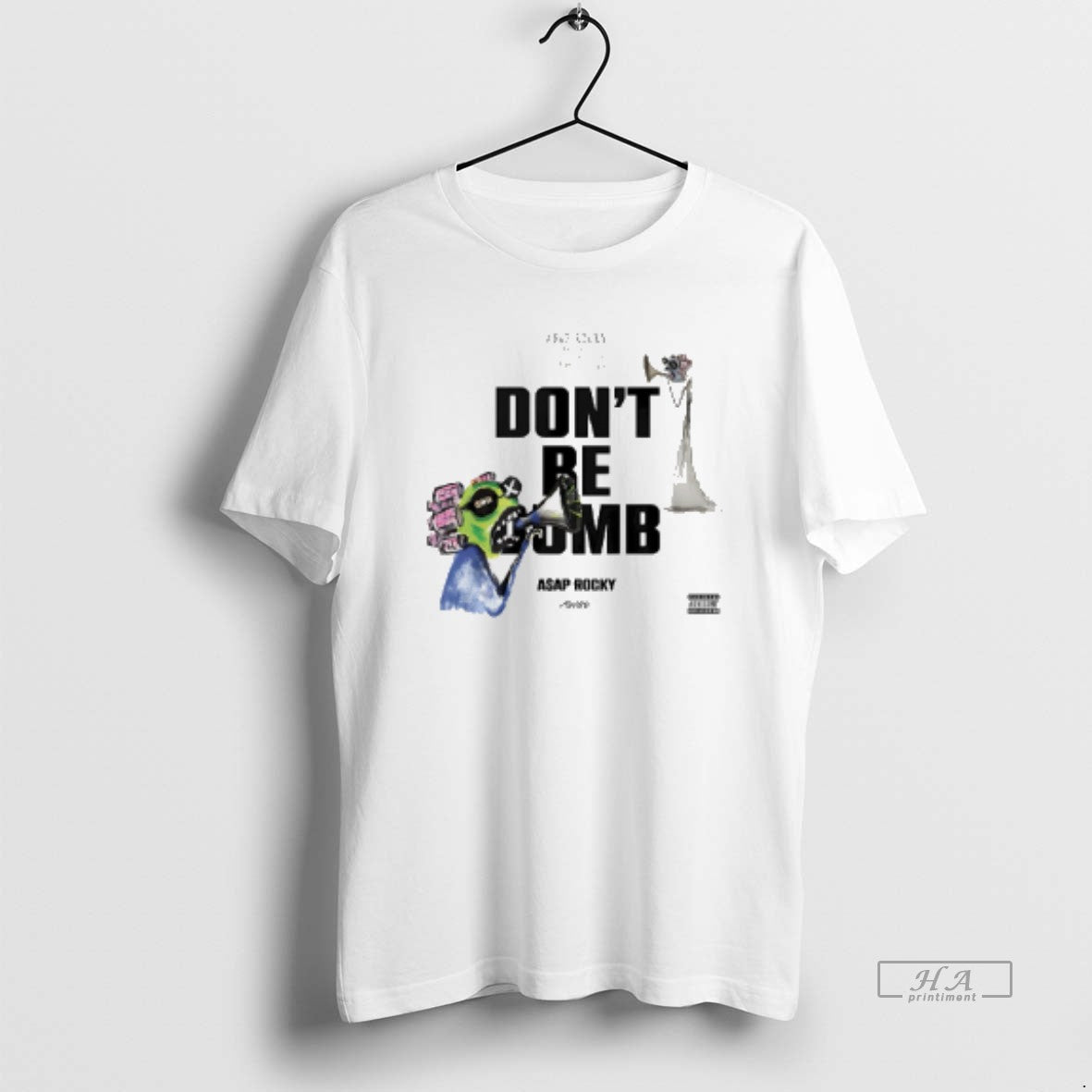Official Dont Be Dumb Asap Rocky T-Shirts, Hoodie, Sweatshirt | PodTeesHub.com