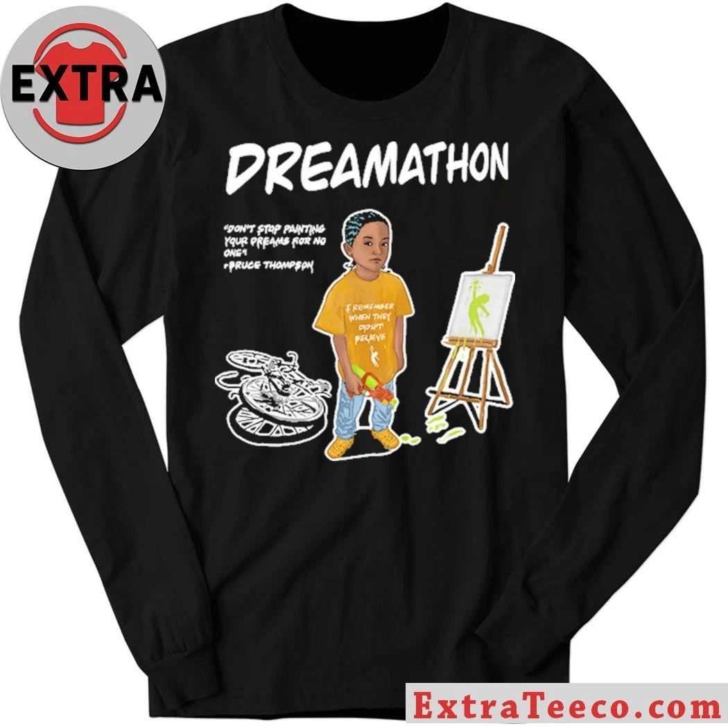Official Dreamathon Don’t Stop Painting Dreams Shirt