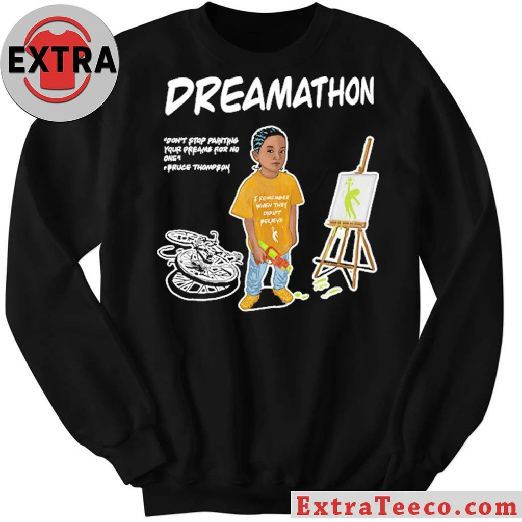 Official Dreamathon Don’t Stop Painting Dreams Shirt