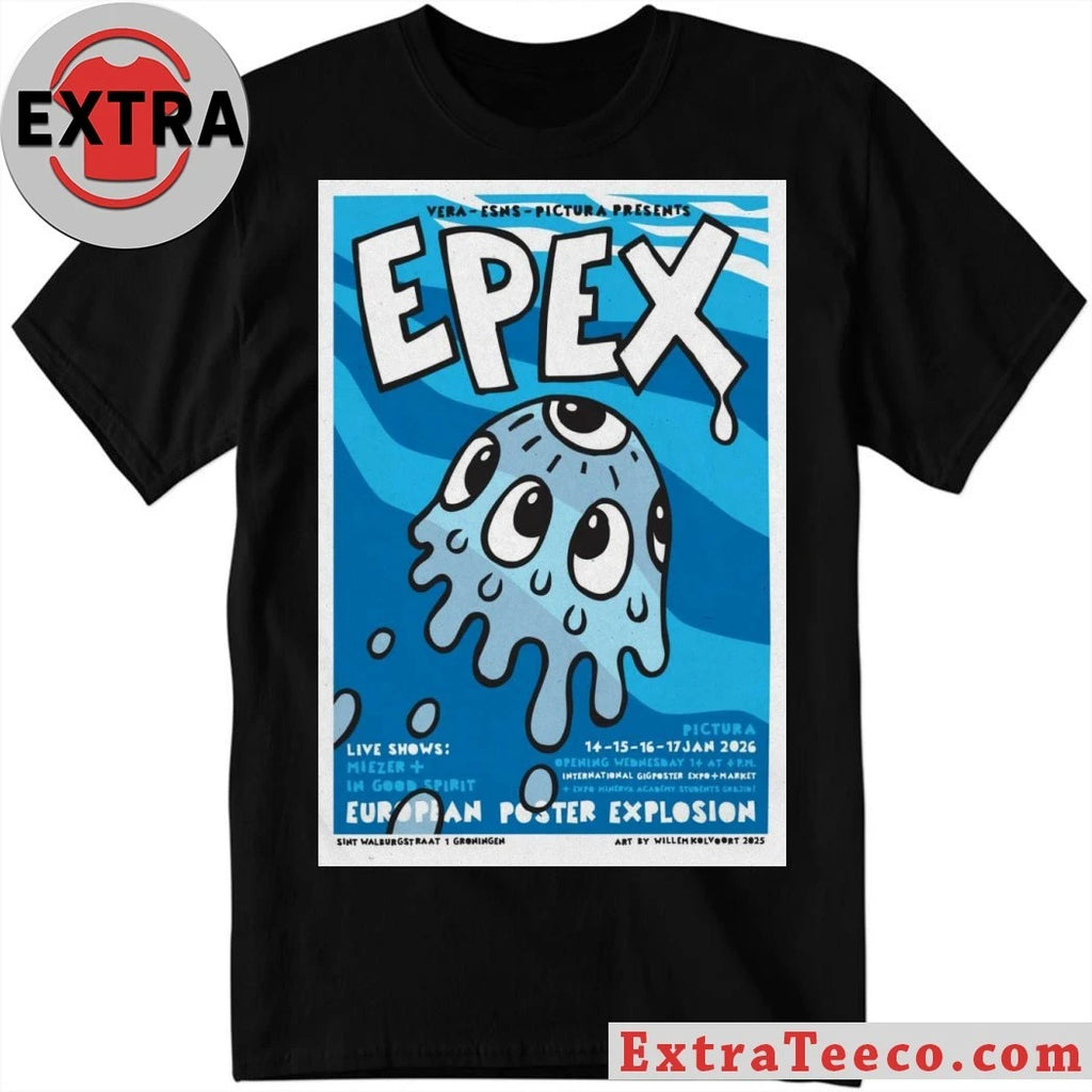 Official EPEX 2026 The European Poster Explosion Poster Shirt
