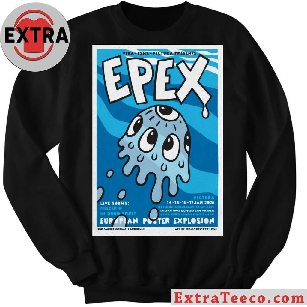 Official EPEX 2026 The European Poster Explosion Poster Shirt
