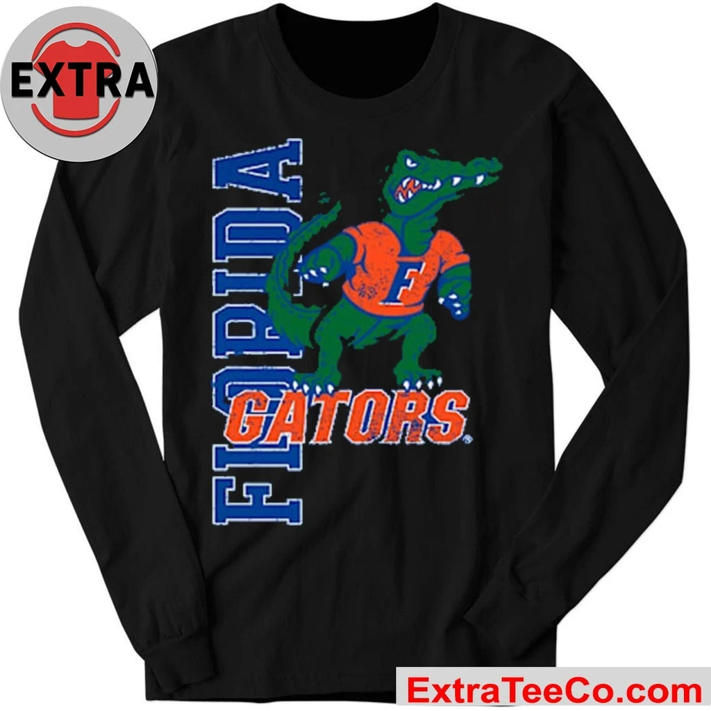 Official Florida Gators Youth Blue Standing Mascot Shirt