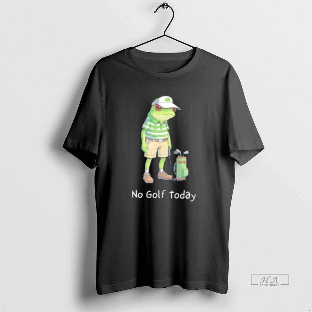 Official Frog No Golf Today T-Shirts, Hoodie, Sweatshirt | PodTeesHub.com