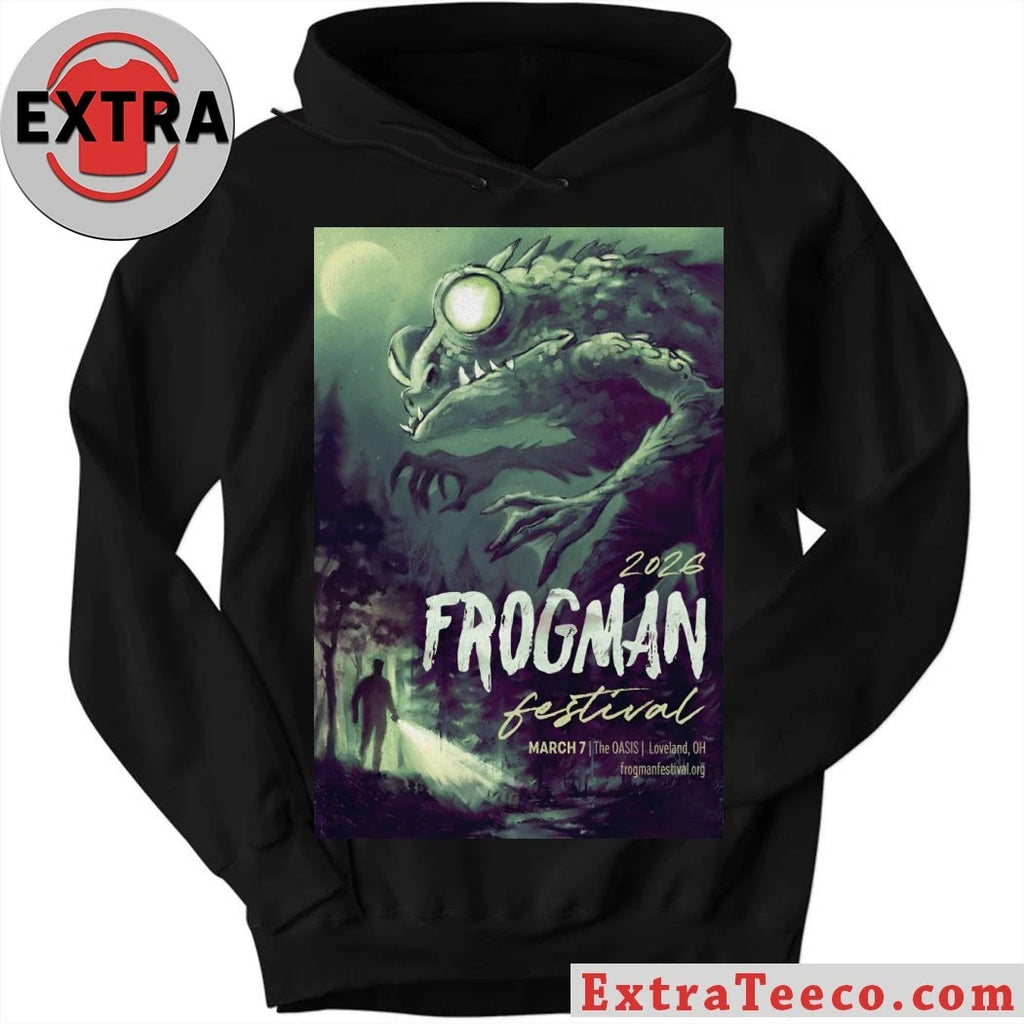 Official Frogman Festival Loveland OH On March 7 2026 Poster Shirt