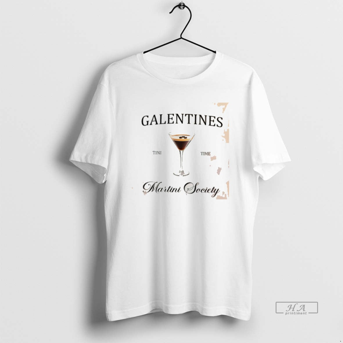 Official Galentines Tini Time Martini Society Tee Hoodie, Sweatshirt | PodTeesHub.com