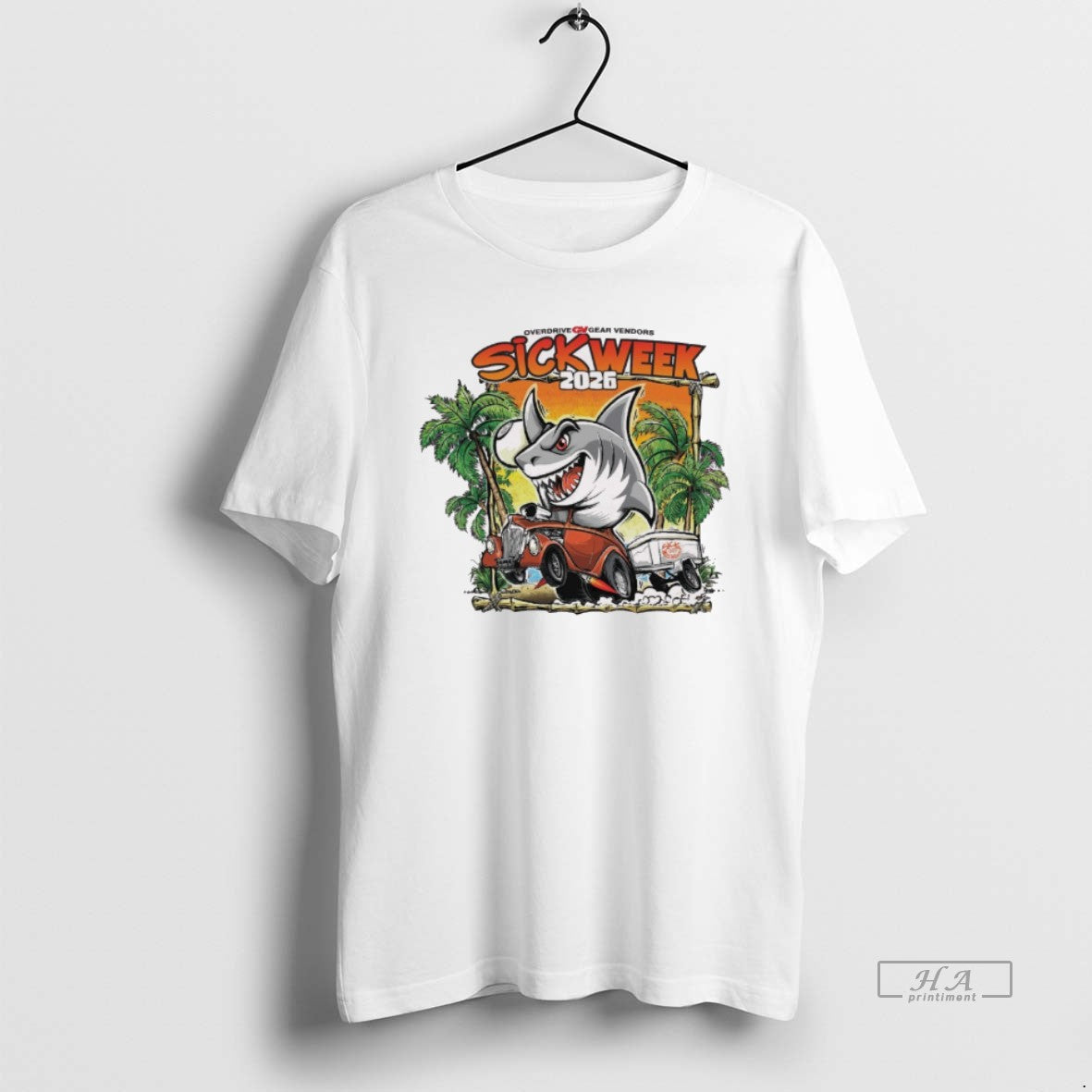 Official Gear Vendors Overdrive Sick Week 2026 T-Shirts, Hoodie, Sweatshirt | PodTeesHub.com