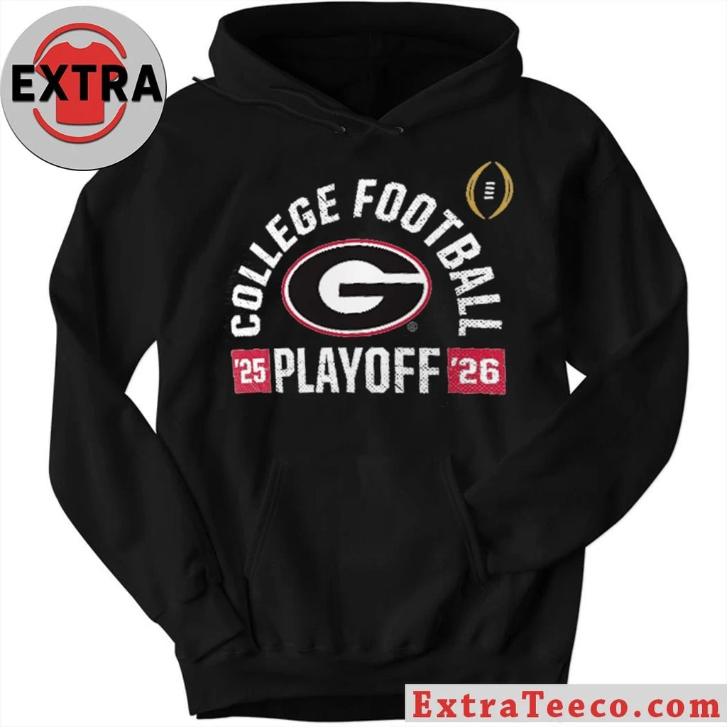 Official Georgia Bulldogs 2025-26 College Football Playoff Touchdown Glory Shirt
