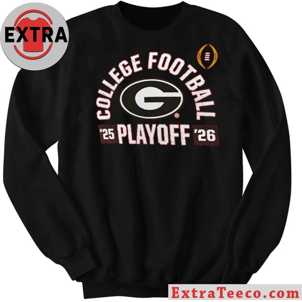Official Georgia Bulldogs College Football Playoff 2025-26 Touchdown Glory Shirt