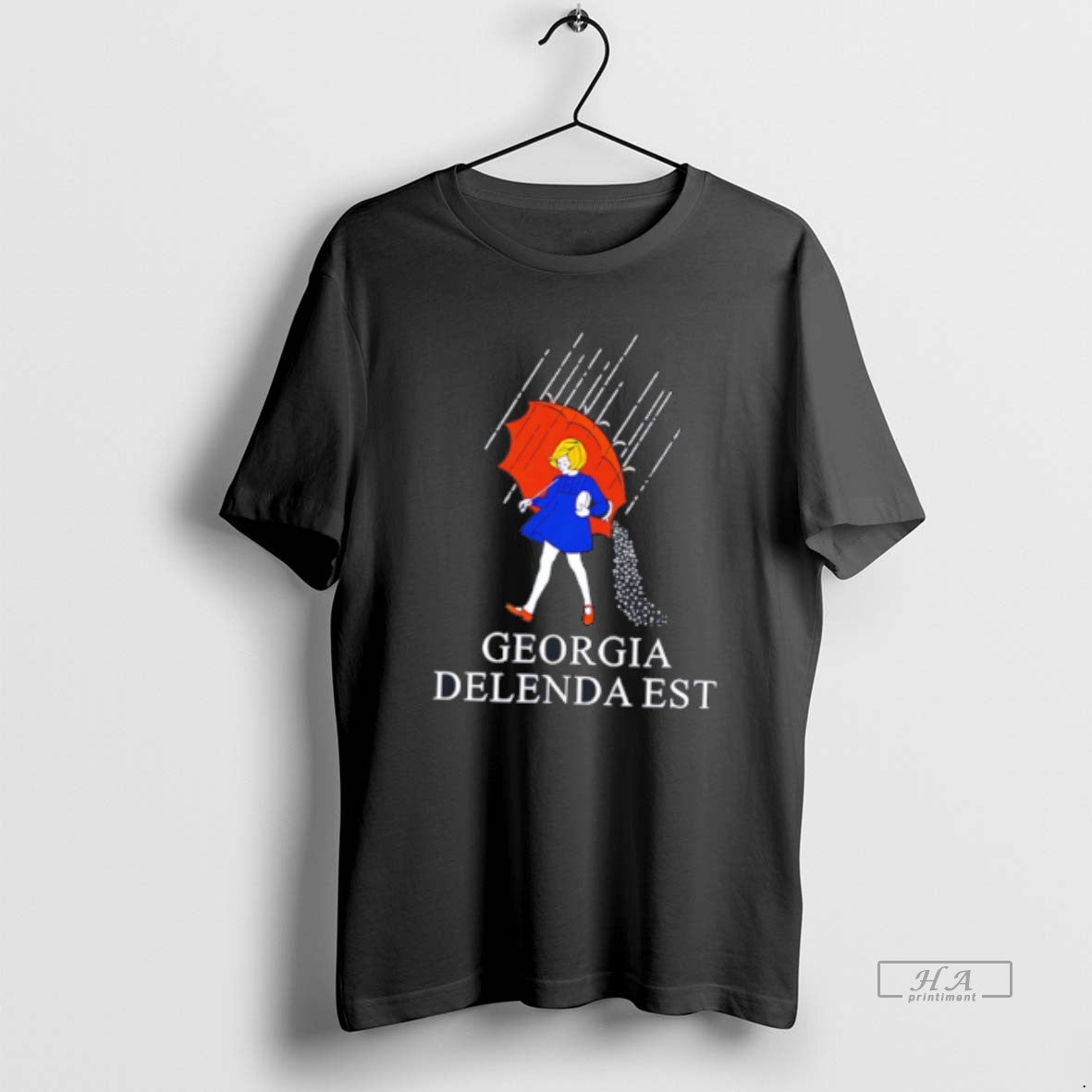 Official Georgia Delenda Est Graphic Tee Hoodie, Sweatshirt | PodTeesHub.com