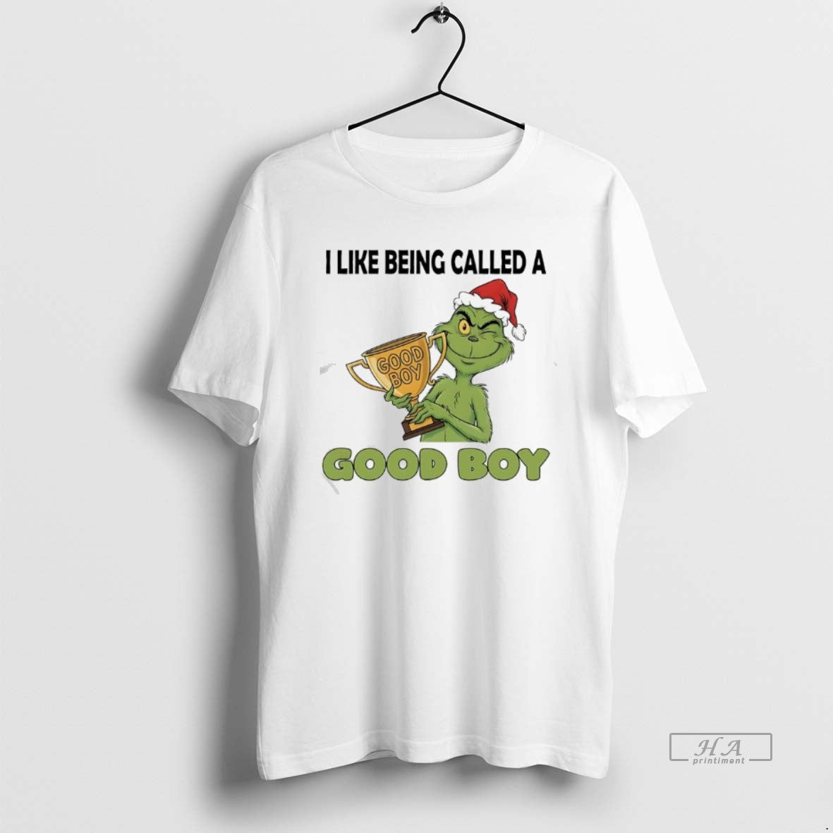 Official Grinch Like Being Called A Good Boy T-Shirts, Hoodie, Sweatshirt | PodTeesHub.com