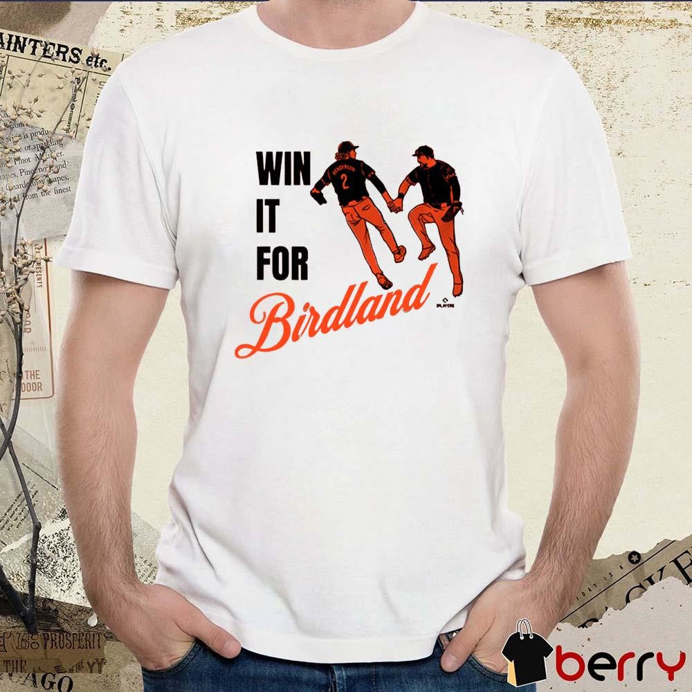 Gunnar Henderson And Anthony Santander Win It for Birdland Baltimore Orioles MLB t-shirt